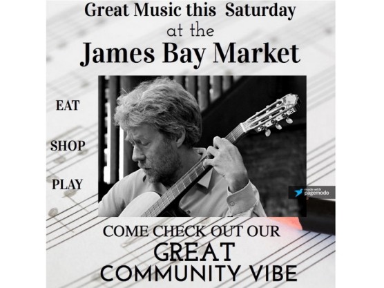 Great Live Music – May 5th @James Bay Community Market