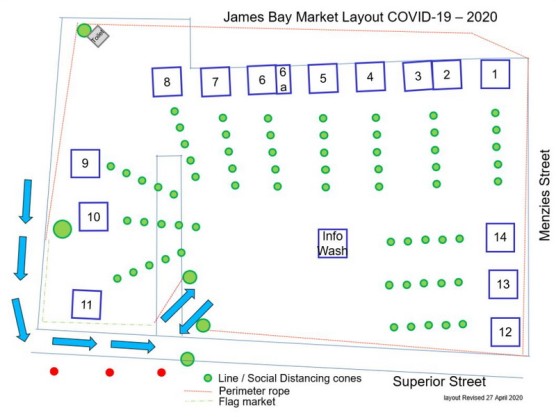 James Bay Community Market – May 2nd, 9 am to 1 pm