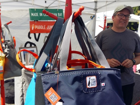 James Bay Community Market Vendor Profiles – This Week – Puddle Jump Bags