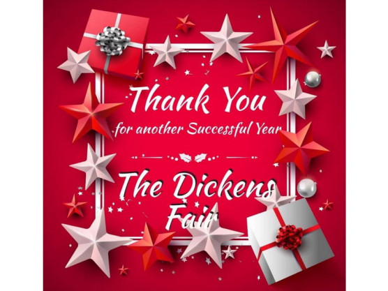 Thank you for making making the Dickens Fair a success once again!