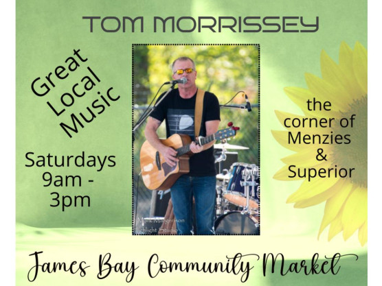 The place to have fun this summer – The James Bay Community Market!