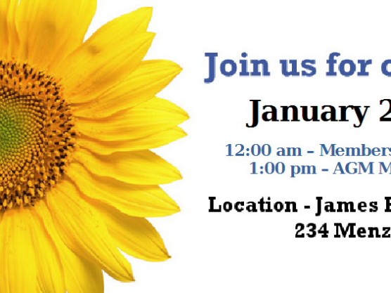 Notice of the Annual General Meeting of the James Bay Market Society