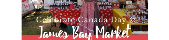 Canada Day Celebration at the James Bay Community Market