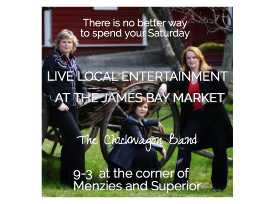 Second to last market this season – Sept. 23rd – James Bay Community Market
