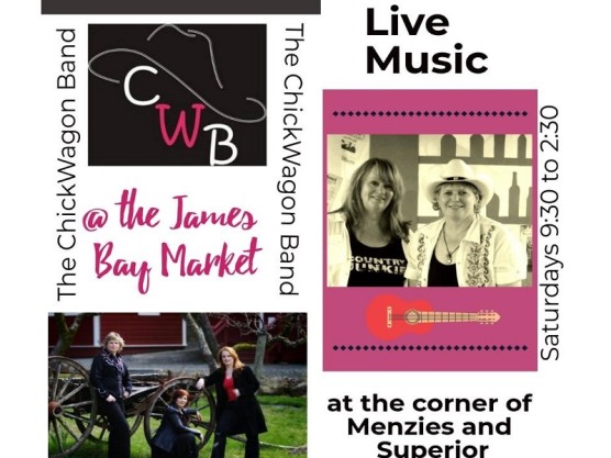 Come one, come all, to the James Bay Community Market this Saturday!
